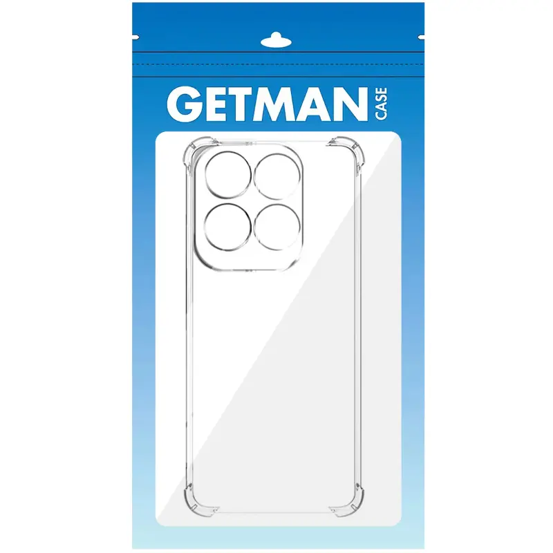 TPU чехол GETMAN Ease logo усиленные углы Full Camera для Infinix Note 40 Pro 4G, Бесцветный (прозрачный) 1, TPU, купить оптом с доставкой