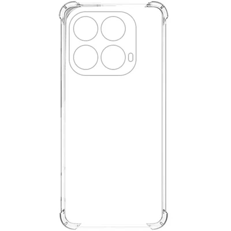 TPU чохол GETMAN Ease logo посилені кути Full Camera для Infinix Note 40 4G, Безбарвний (прозорий) 2, TPU, купити оптом з доставкою