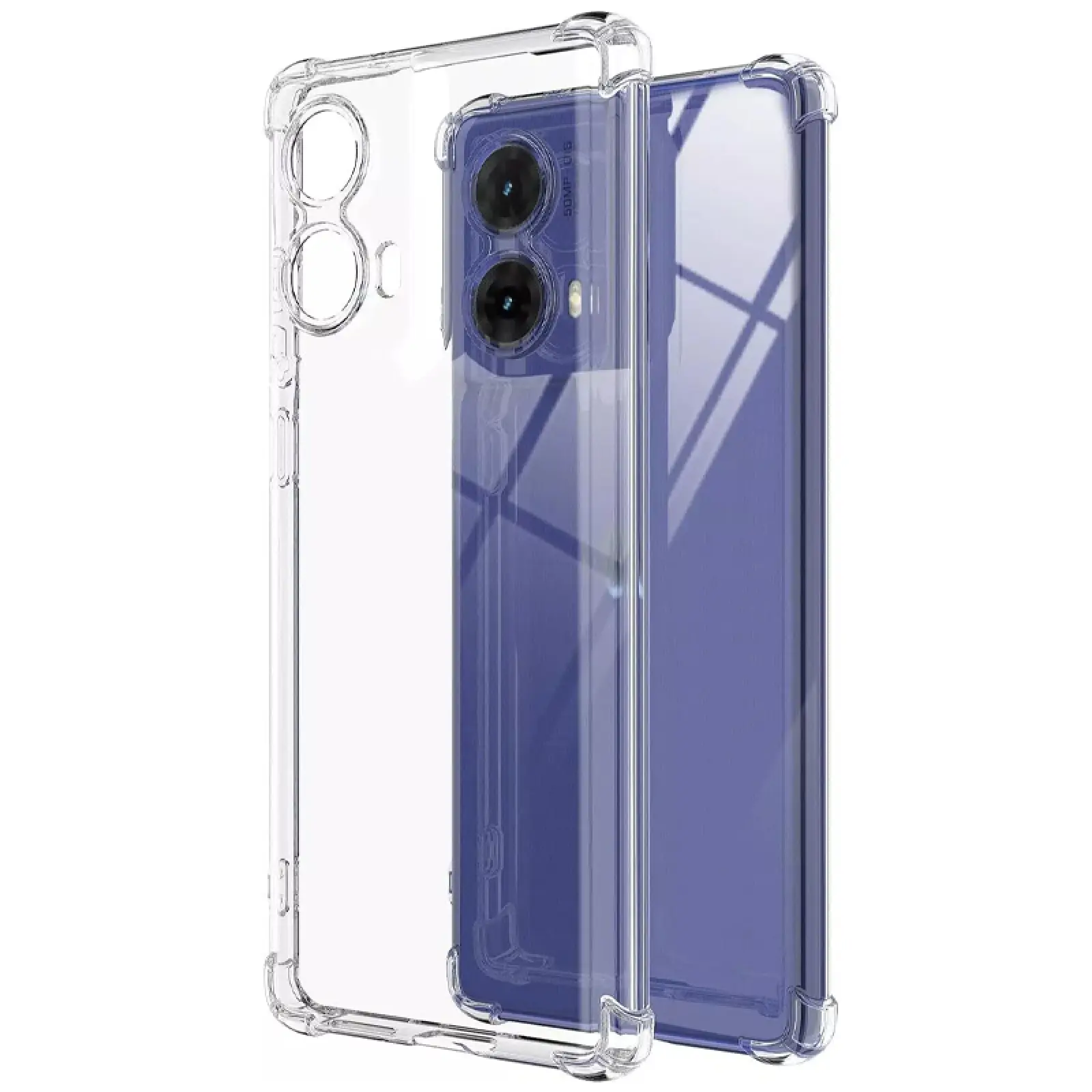 TPU чехол GETMAN Ease logo усиленные углы Full Camera для Motorola Moto G85 / Edge 50 Fusion, TPU, купить оптом с доставкой