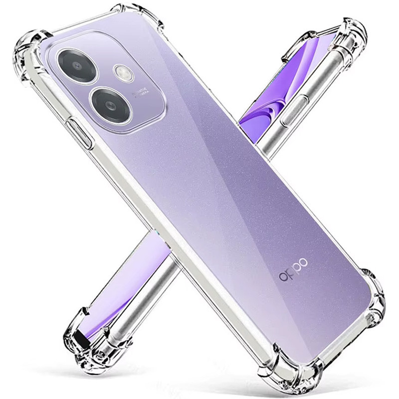 TPU чехол GETMAN Ease logo для Oppo A3 4G | Усиленные углы с амортизацией на картинке №1