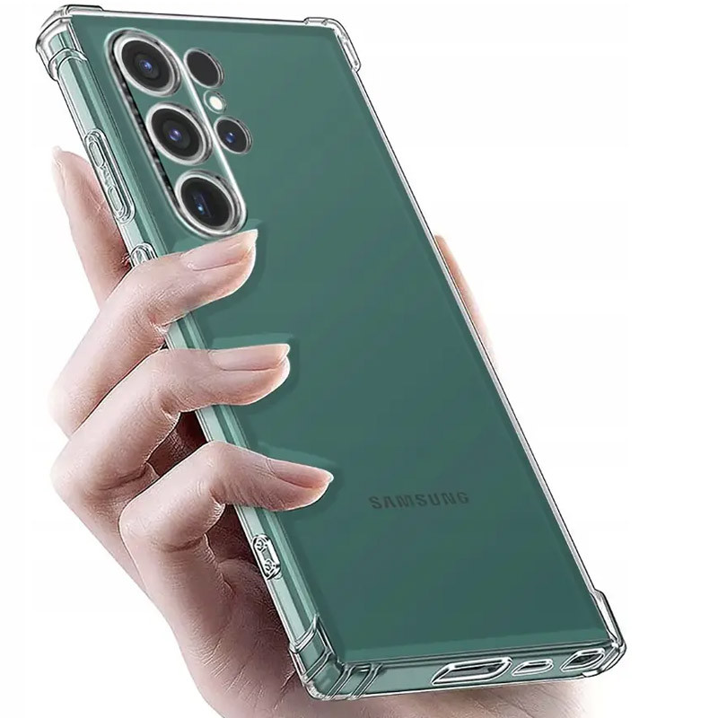 TPU чохол GETMAN Ease logo для Samsung Galaxy S25 Ultra | Посилені кути з амортизацією на малюнкі №2