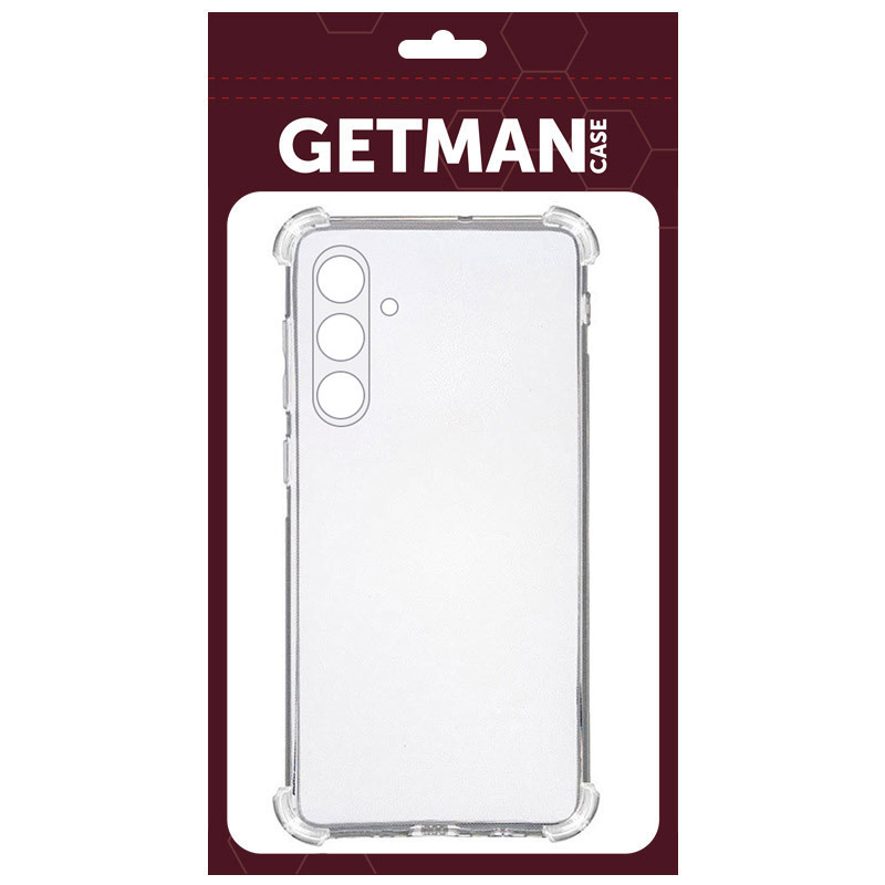 TPU чохол GETMAN Ease logo для Samsung Galaxy S25+ | Посилені кути з амортизацією Фотографія №3 TPU чохол GETMAN Ease logo для Samsung Galaxy S25+ | Посилені кути з амортизацією на малюнкі №3