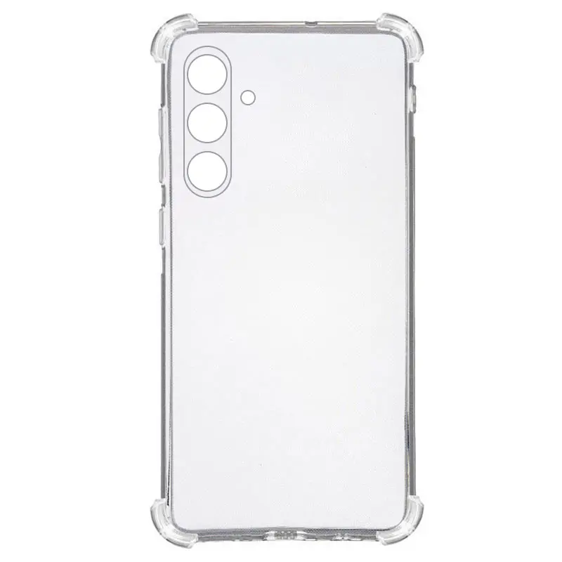 TPU чохол GETMAN Ease logo посилені кути Full Camera для Samsung Galaxy S25+, Безбарвний (прозорий) 1, TPU, купити оптом з доставкою
