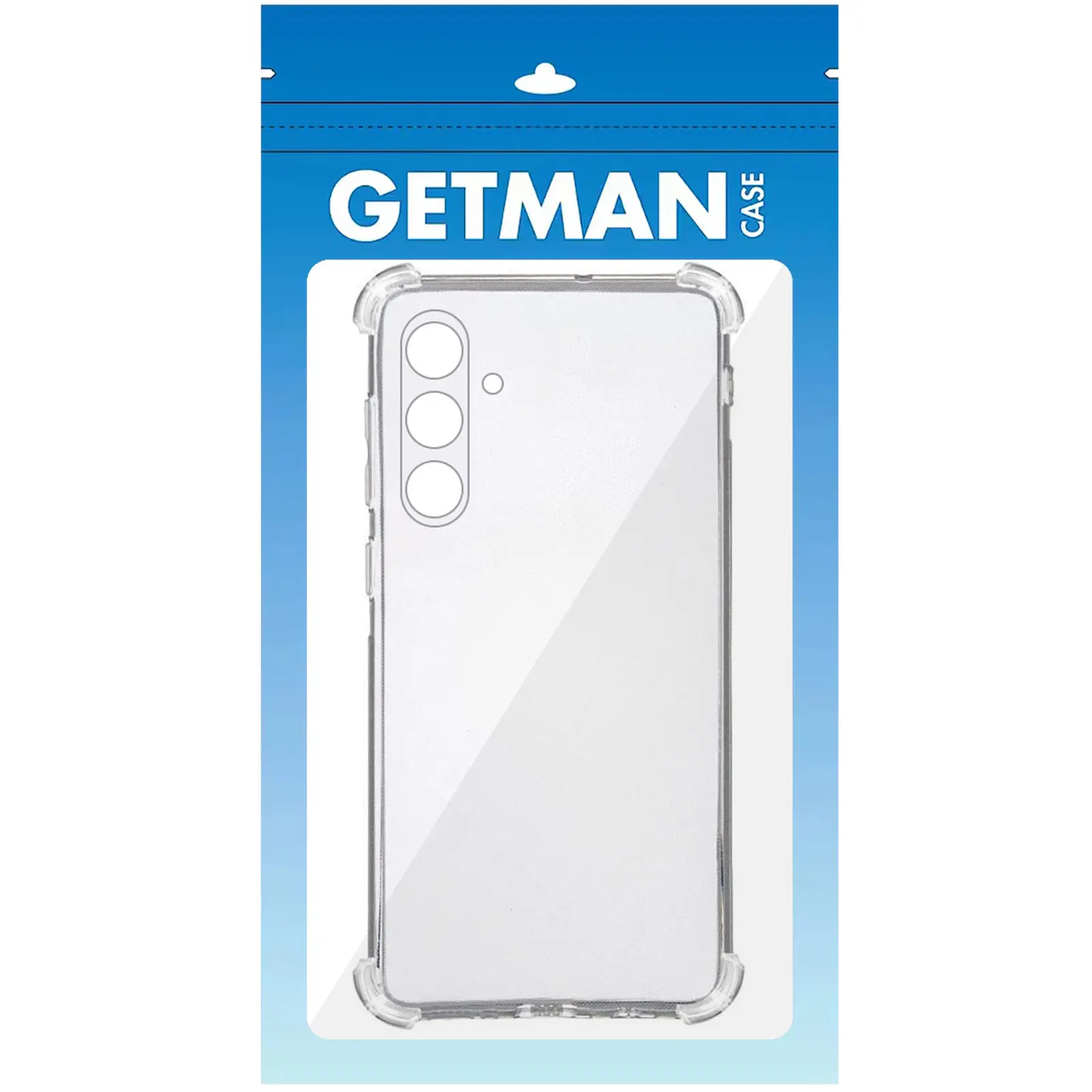 TPU чехол GETMAN Ease logo усиленные углы Full Camera для Samsung Galaxy S25, Бесцветный (прозрачный) 2, TPU, купить оптом с доставкой