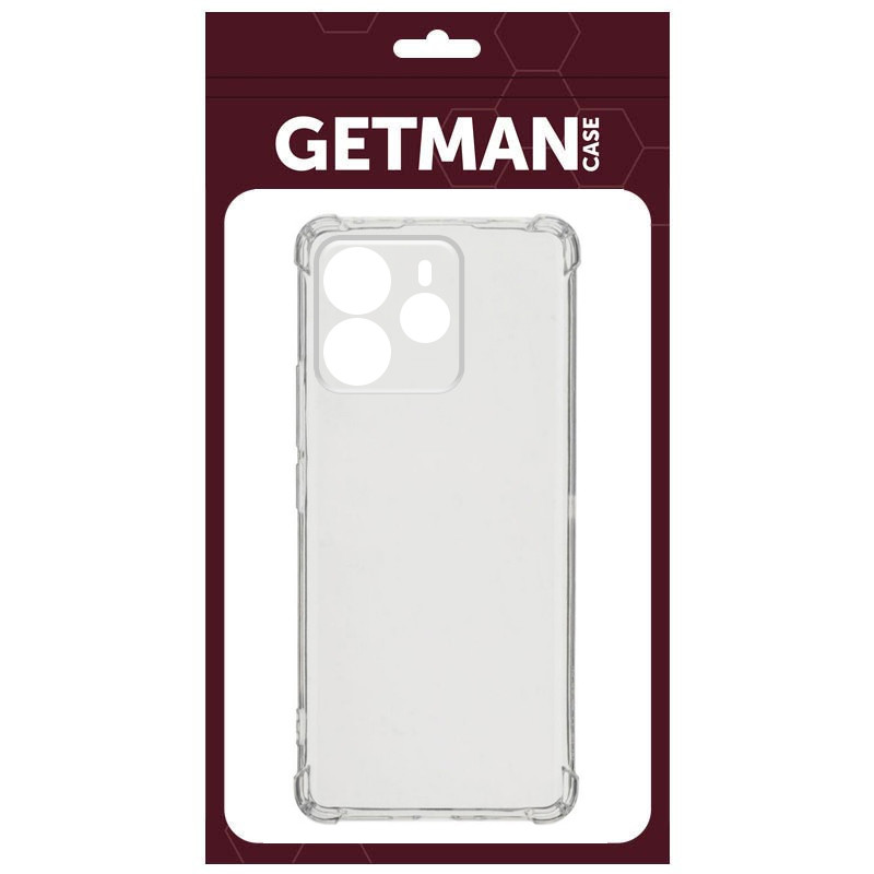 TPU чохол GETMAN Ease logo для Xiaomi Redmi Note 14 5G | Посилені кути з амортизацією на малюнкі №3