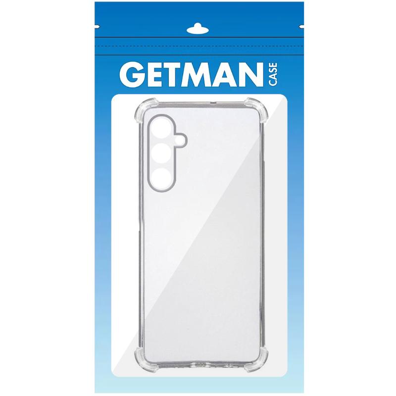 TPU чохол GETMAN Ease logo для Samsung Galaxy A56 5G | Посилені кути з амортизацією на малюнкі №3