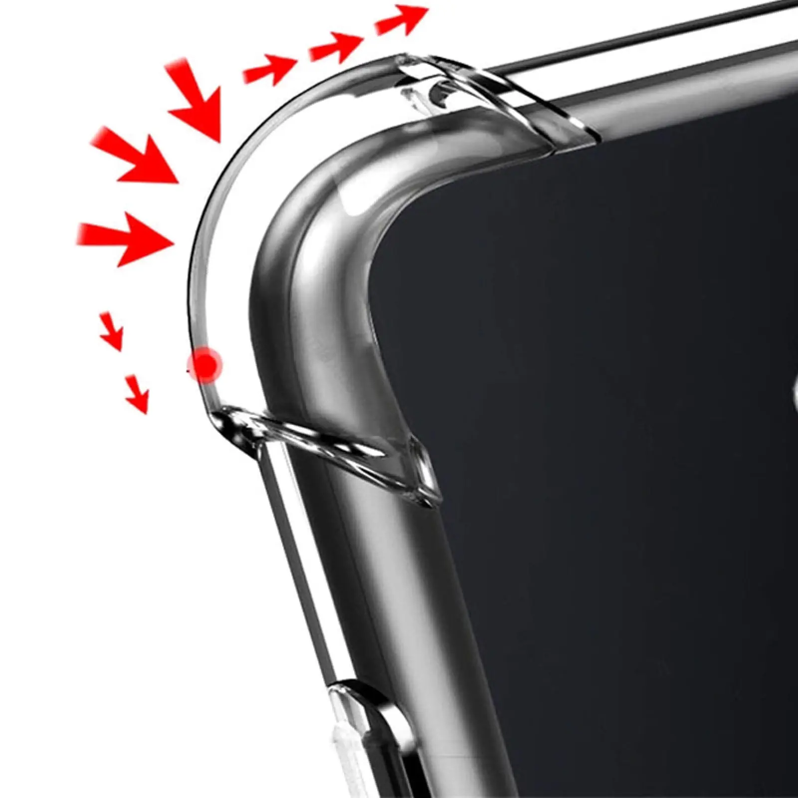 TPU чехол GETMAN Ease logo усиленные углы Full Camera для Motorola Moto G75 5G, Бесцветный (прозрачный) 2, TPU, купить оптом с доставкой