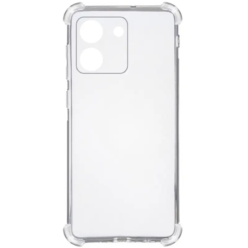 TPU чехол GETMAN Ease logo усиленные углы Full Camera для Xiaomi Poco M7 Pro 5G, Бесцветный (прозрачный) 2, TPU, купить оптом с доставкой