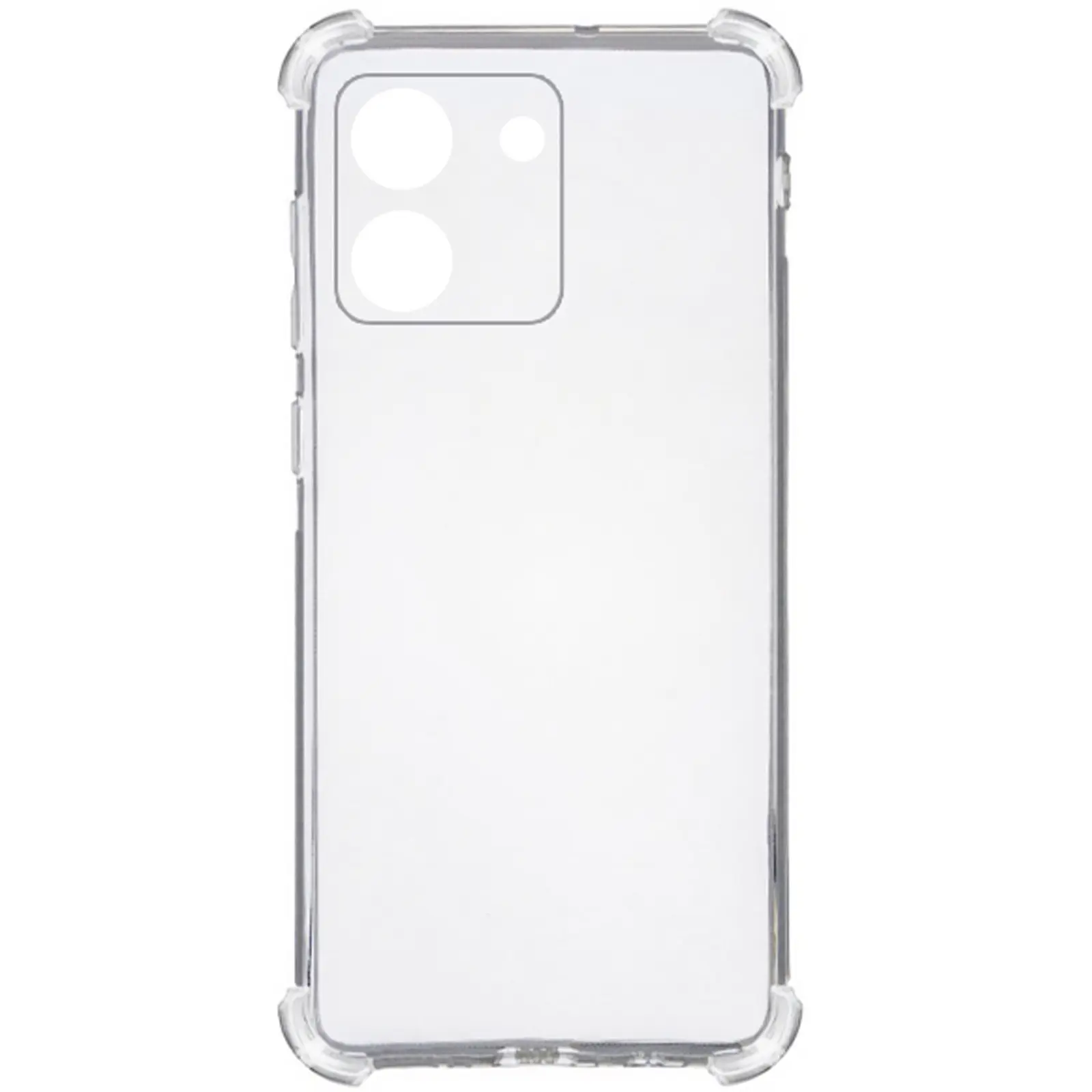 TPU чехол GETMAN Ease logo усиленные углы Full Camera для Xiaomi Poco M7 Pro 5G, Бесцветный (прозрачный) 2, TPU, купить оптом с доставкой