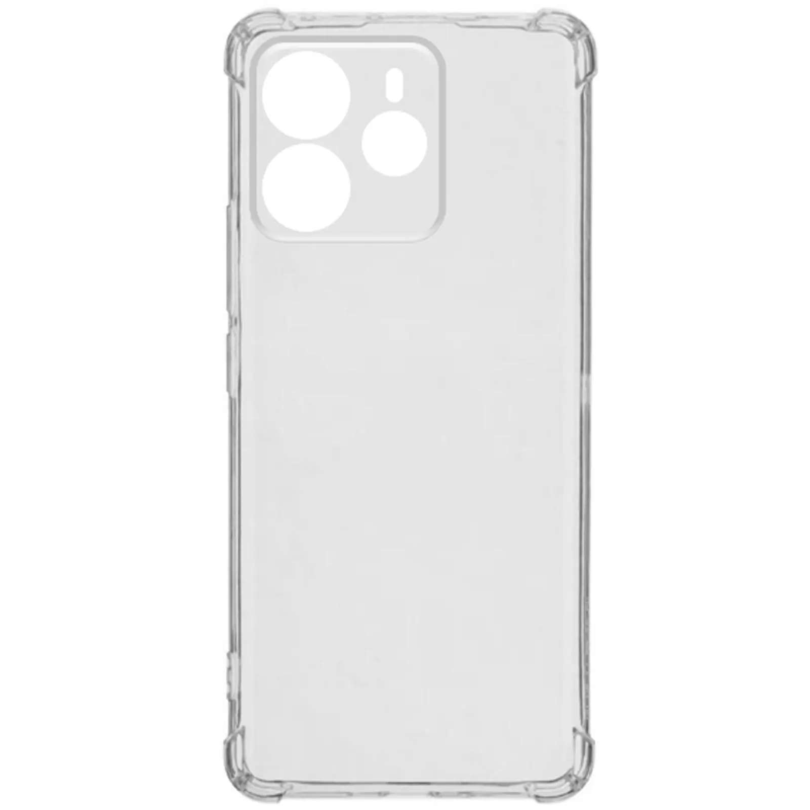 TPU чехол GETMAN Ease logo усиленные углы Full Camera для Xiaomi Redmi Note 14 4G (Int. version), Бесцветный (прозрачный) 3, TPU, купить оптом с доставкой