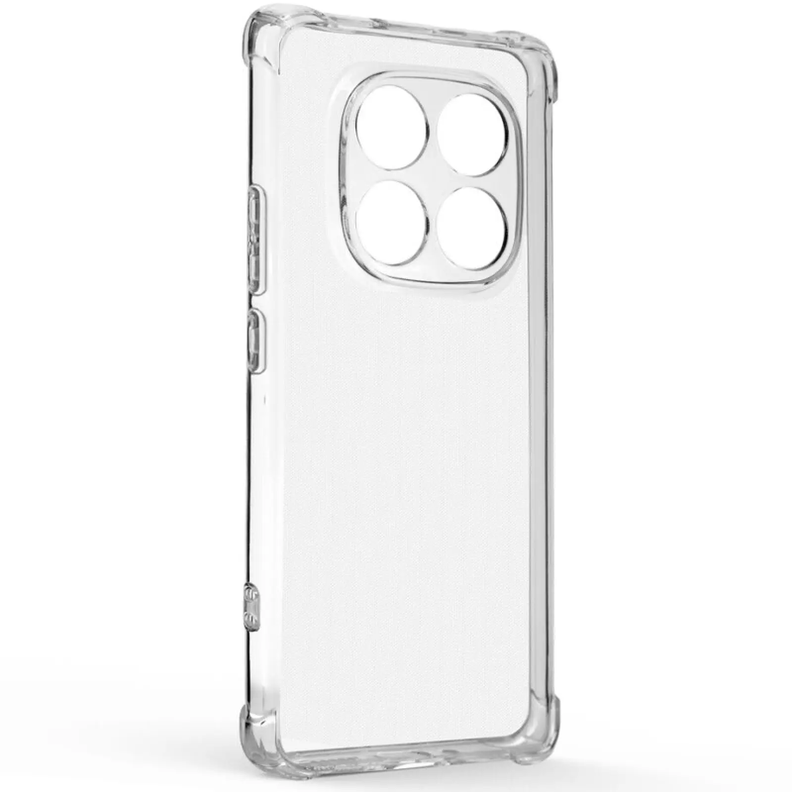 TPU чехол GETMAN Ease logo усиленные углы Full Camera для Xiaomi Poco X7, Бесцветный (прозрачный) 1, TPU, купить оптом с доставкой