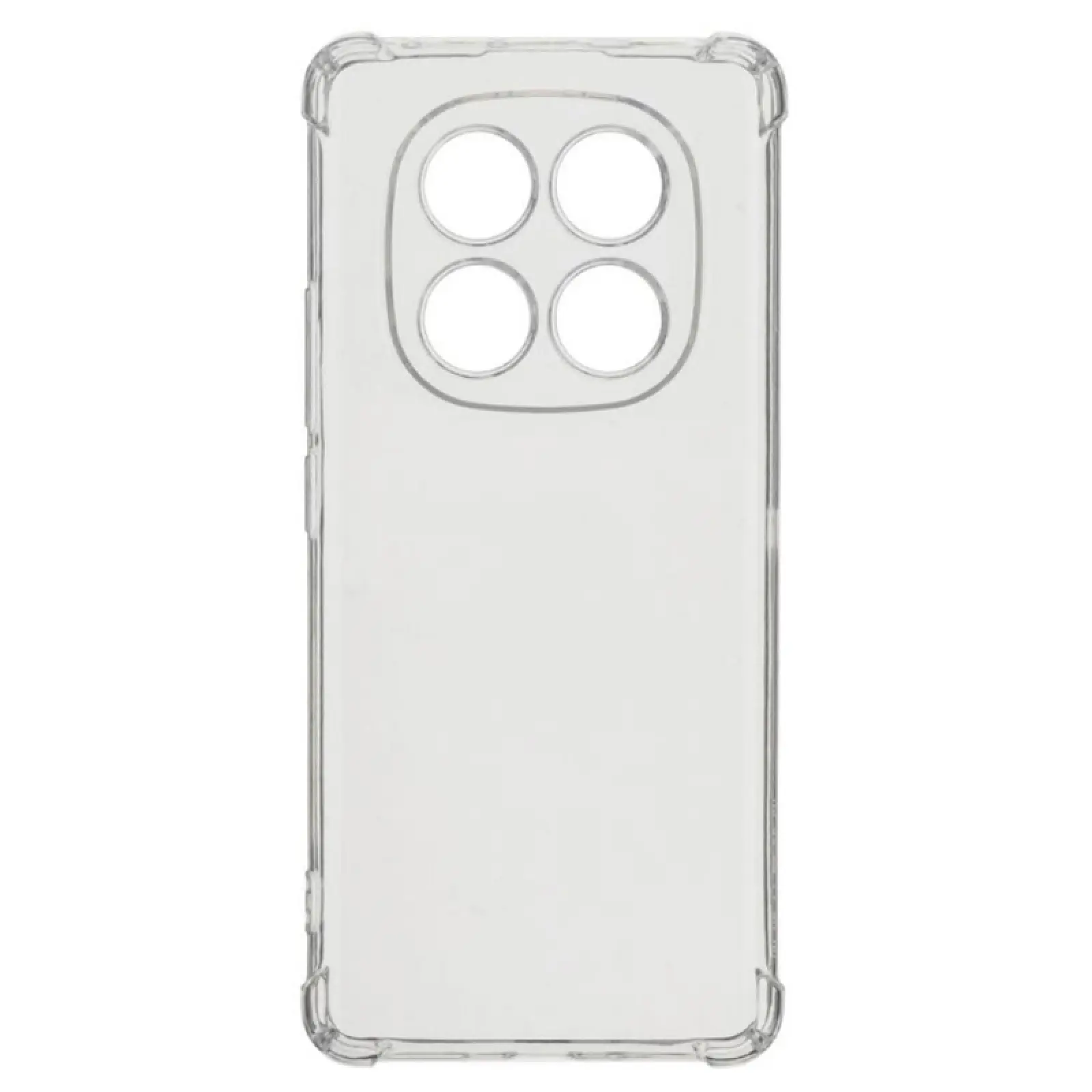 TPU чехол GETMAN Ease logo усиленные углы Full Camera для Xiaomi Redmi Note 14 Pro 4G, Бесцветный (прозрачный) 2, TPU, купить оптом с доставкой