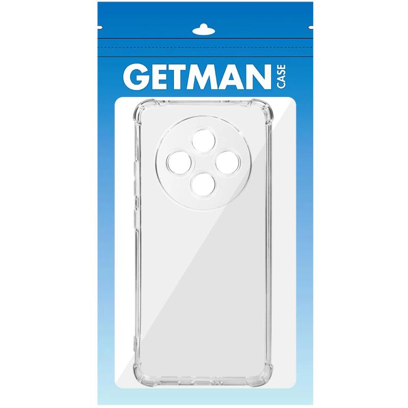 TPU чехол GETMAN Ease logo для Oppo Reno 12 F 4G/5G | Усиленные углы с амортизацией на картинке №5