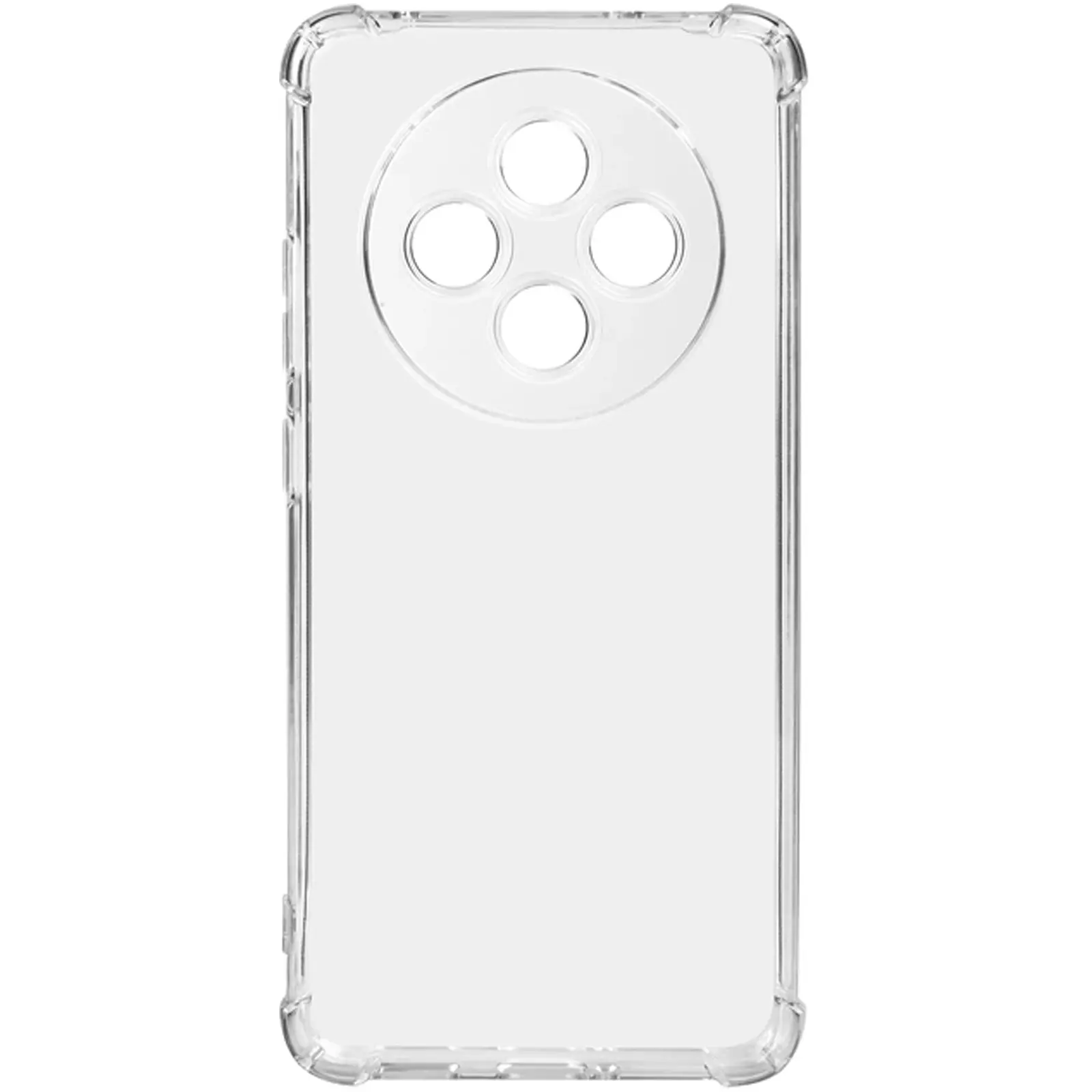 TPU чехол GETMAN Ease logo усиленные углы Full Camera для Oppo Reno 12 F 4G/5G, Бесцветный (прозрачный) 5, TPU, купить оптом с доставкой