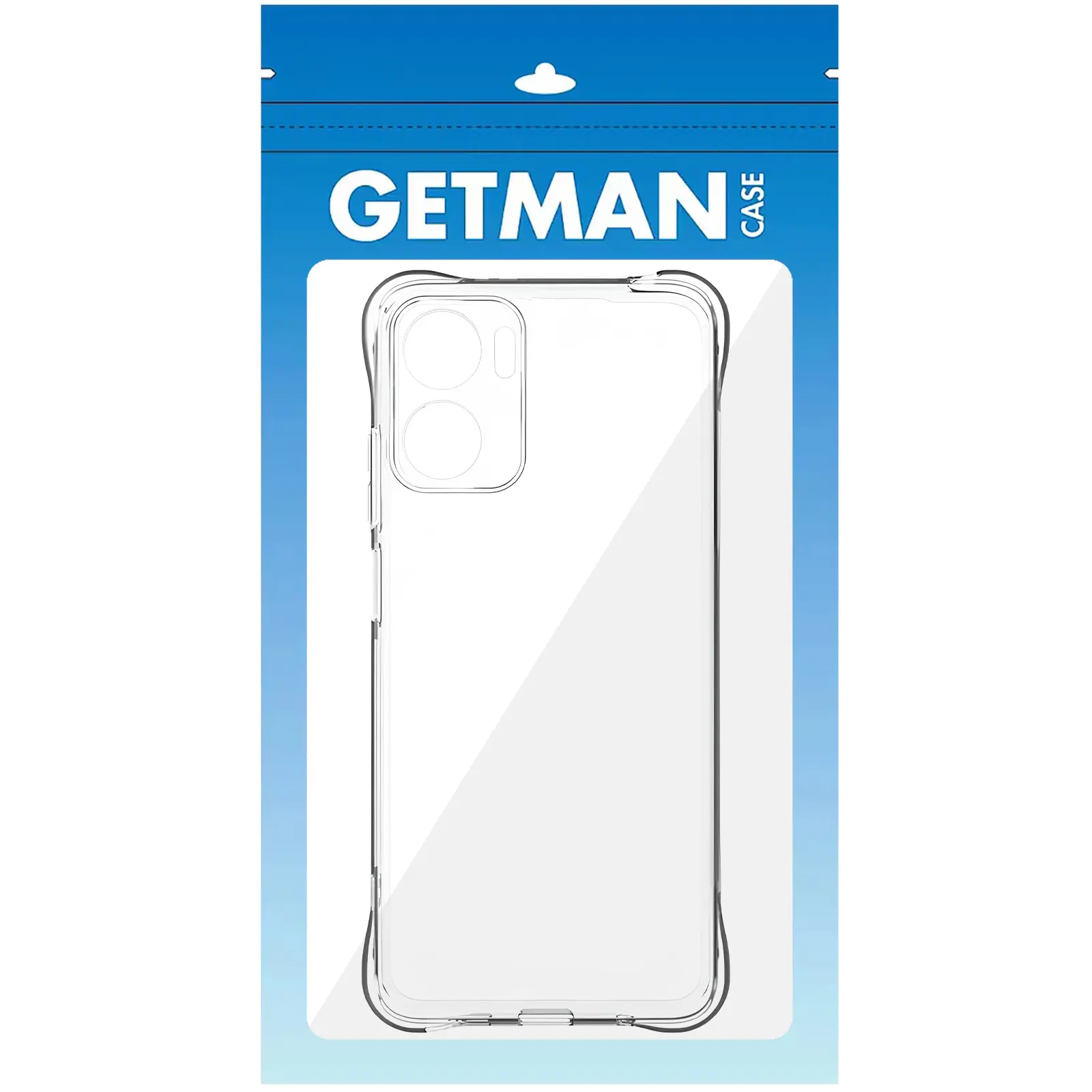 TPU чехол GETMAN Ease logo усиленные углы Full Camera для Motorola Moto G05 / E15, Бесцветный (прозрачный) 1, TPU, купить оптом с доставкой