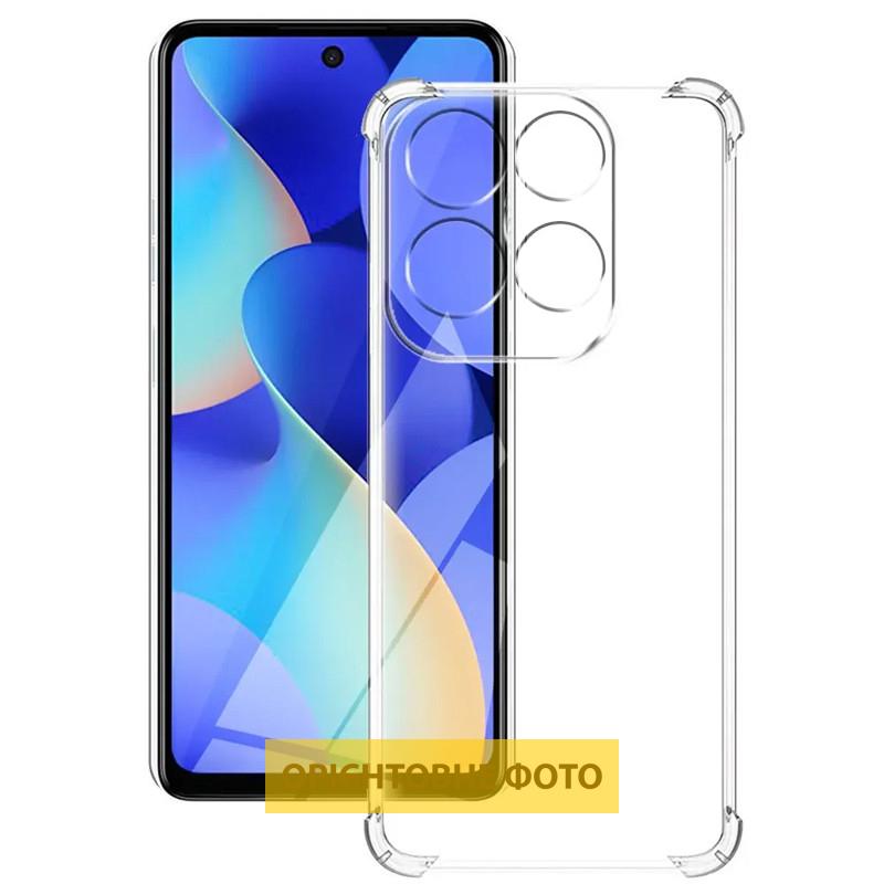 TPU чохол GETMAN Ease logo для Infinix Hot 50 Pro | Посилені кути з амортизацією на малюнкі №1