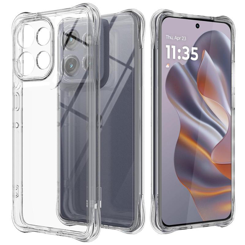 TPU чохол GETMAN Ease logo для Motorola Edge 50 Neo | Посилені кути з амортизацією на малюнкі №1