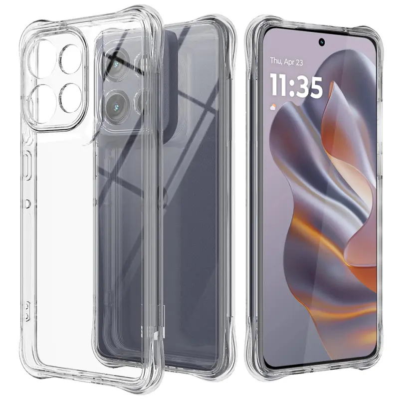 TPU чехол GETMAN Ease logo усиленные углы Full Camera для Motorola Moto G15 4G, TPU, купить оптом с доставкой