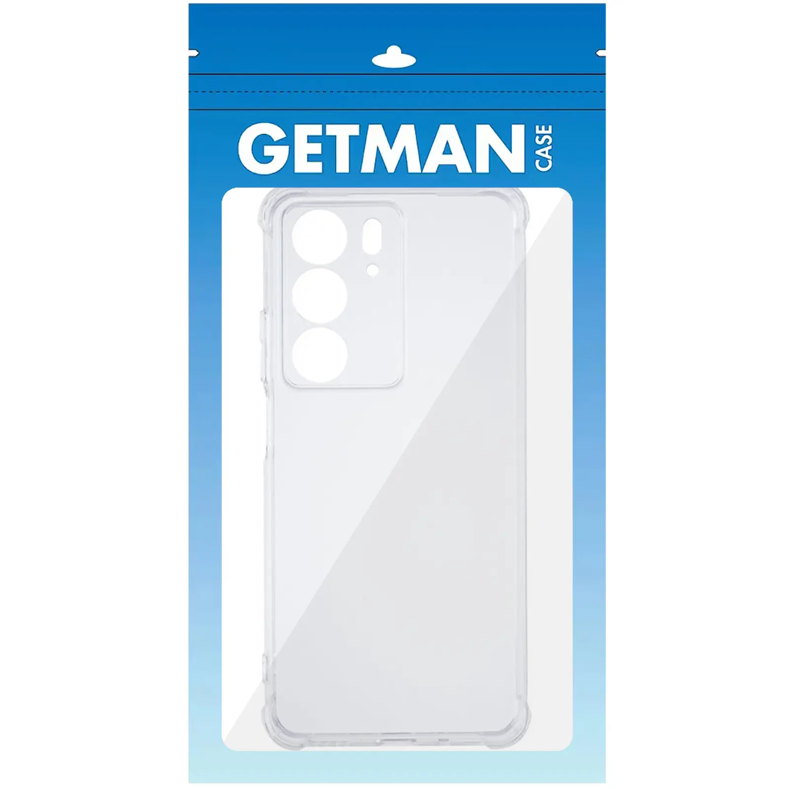 TPU чехол GETMAN Ease logo усиленные углы Full Camera для Realme C75 / C75x, Бесцветный (прозрачный) 2, TPU, купить оптом с доставкой