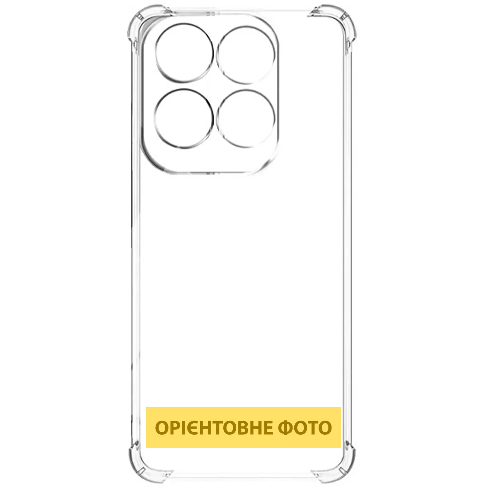 TPU чехол GETMAN Ease logo усиленные углы Full Camera для Infinix Note 50 Pro 4G, Бесцветный (прозрачный) 2, TPU, купить оптом с доставкой