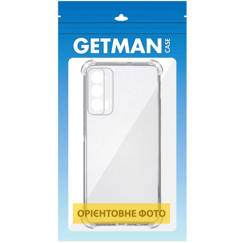 TPU чохол GETMAN Ease logo для Motorola Edge 60 Fusion | Посилені кути з амортизацією на малюнкі №3