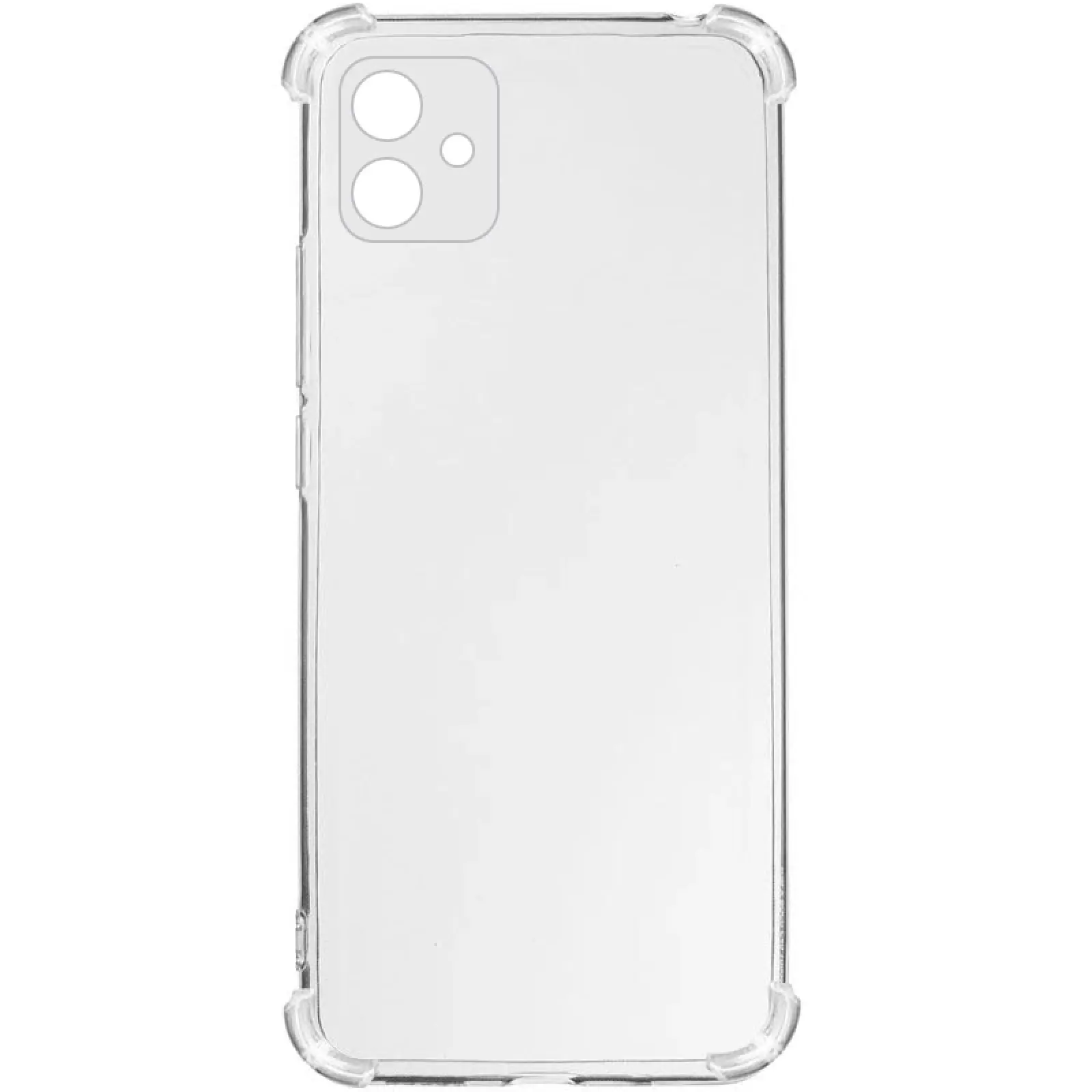 TPU чехол GETMAN Ease logo усиленные углы Full Camera для Samsung Galaxy A07, Бесцветный (прозрачный), TPU, купить оптом с доставкой