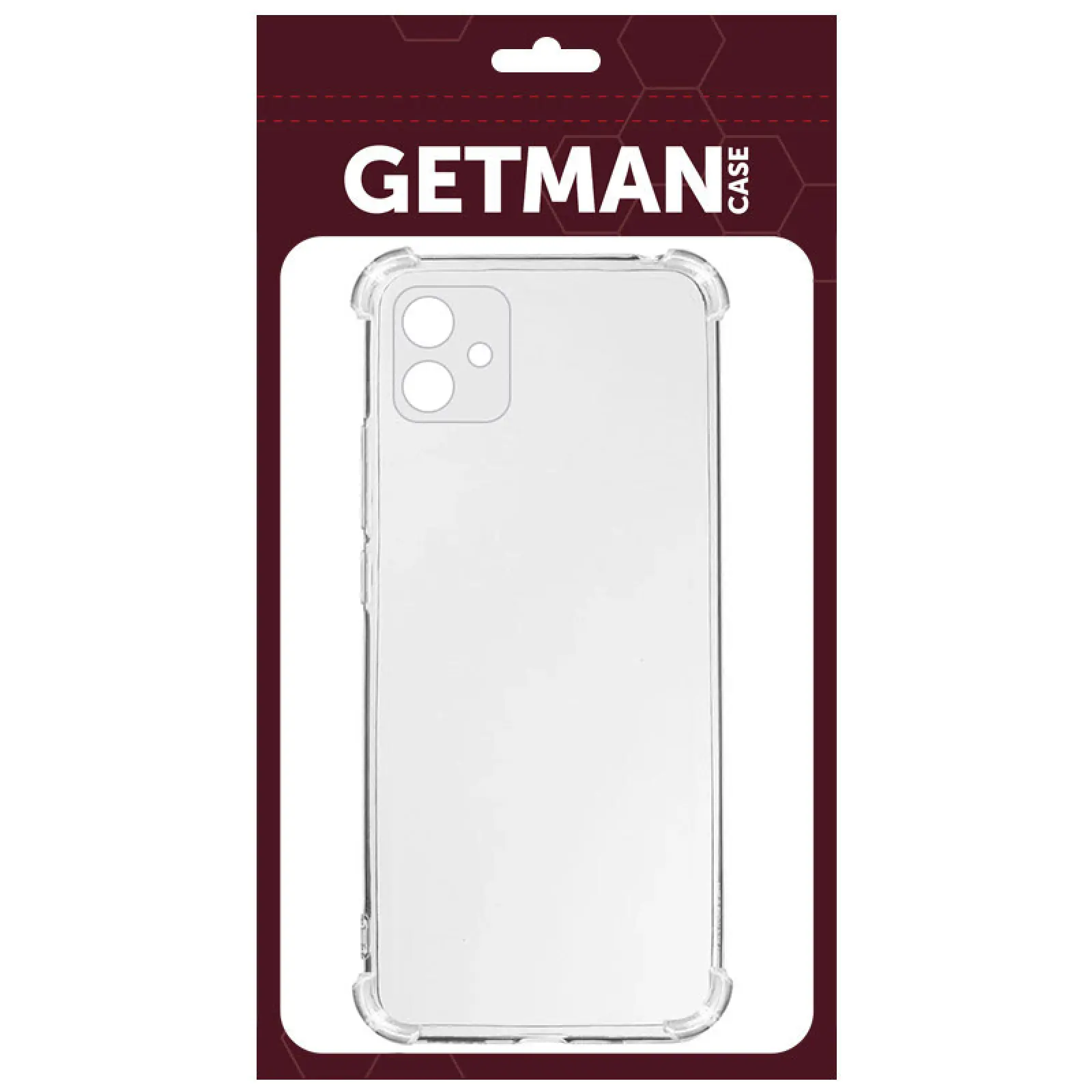 TPU чехол GETMAN Ease logo усиленные углы Full Camera для Samsung Galaxy A07, Бесцветный (прозрачный) 1, TPU, купить оптом с доставкой
