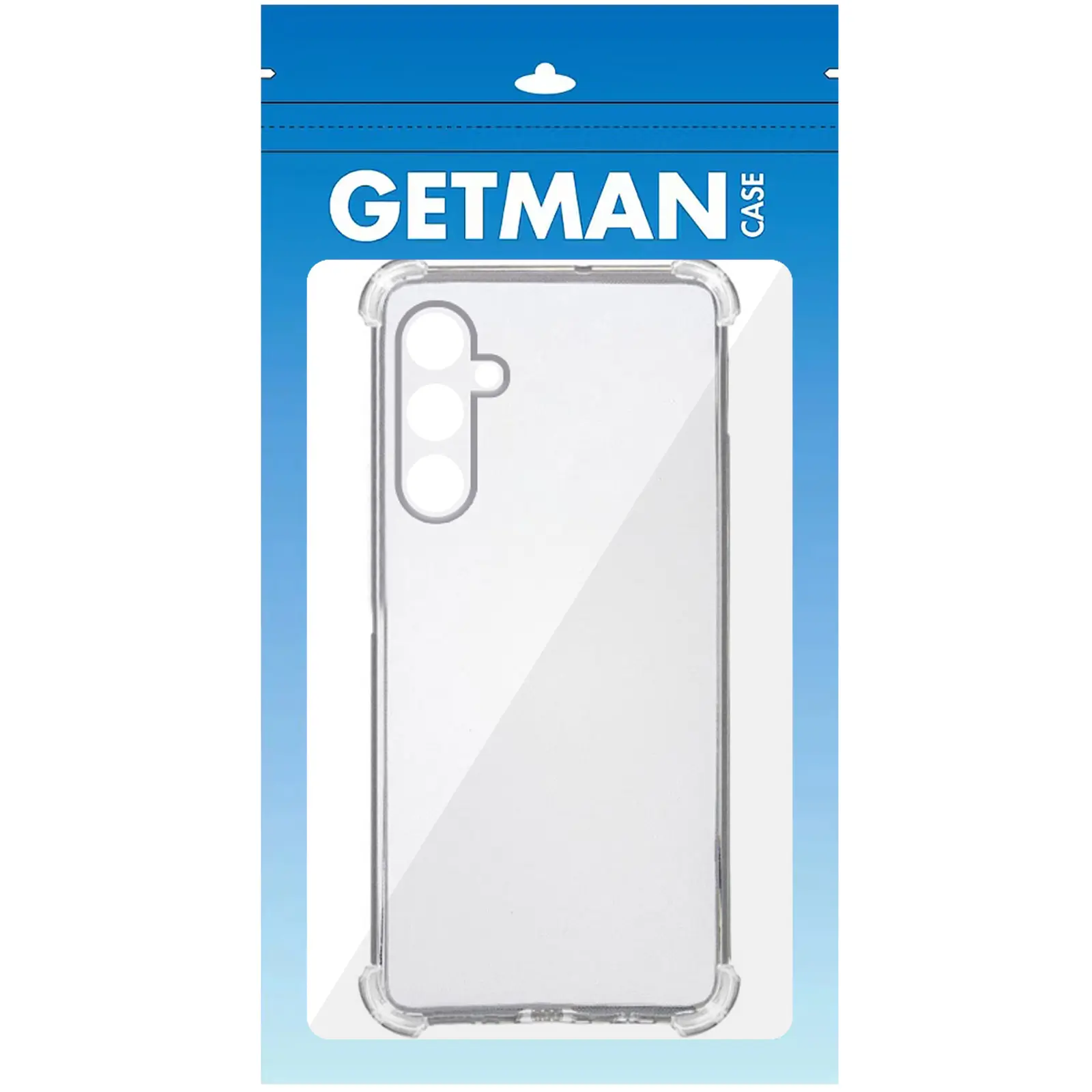 TPU чехол GETMAN Ease logo усиленные углы Full Camera для Samsung Galaxy A57 5G, Бесцветный (прозрачный) 1, TPU, купить оптом с доставкой