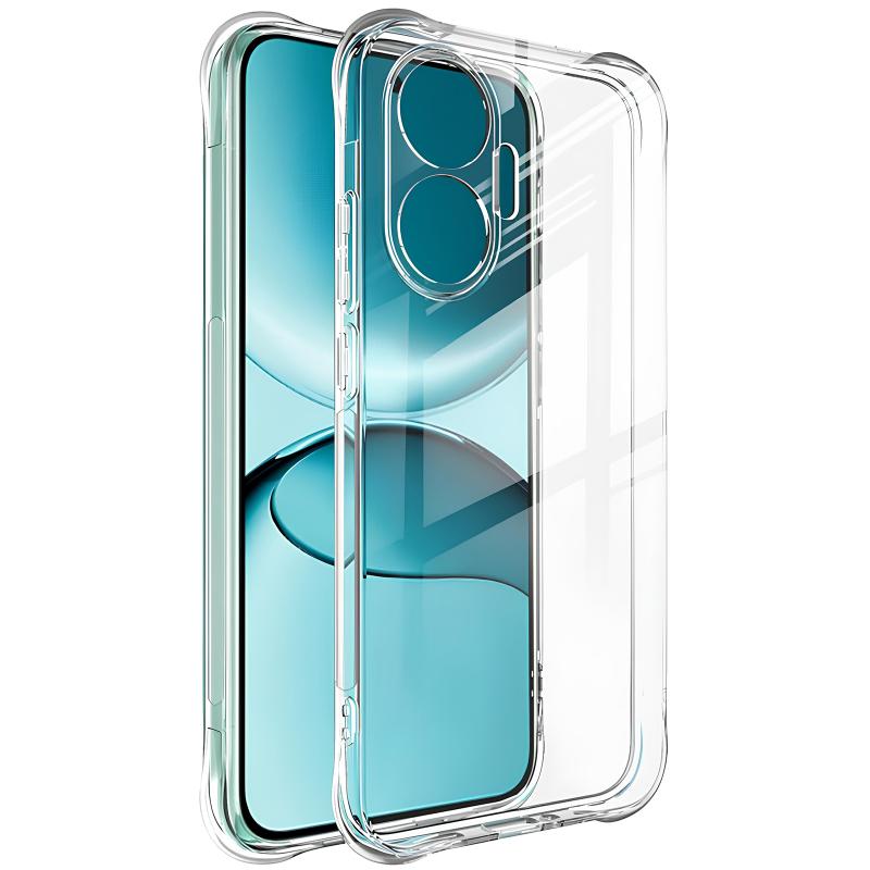 TPU чохол GETMAN Ease logo для Xiaomi Poco F7 | Посилені кути з амортизацією на малюнкі №1
