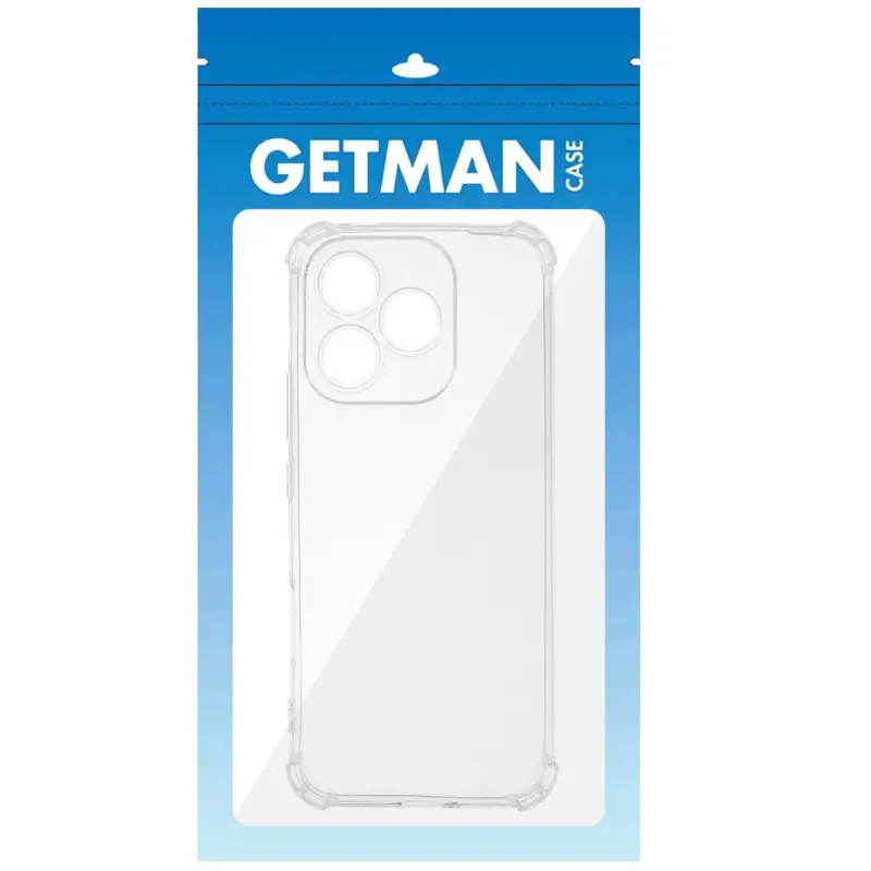 TPU чехол GETMAN Ease logo усиленные углы Full Camera для Honor 400 Lite, Бесцветный (прозрачный) 1, TPU, купить оптом с доставкой