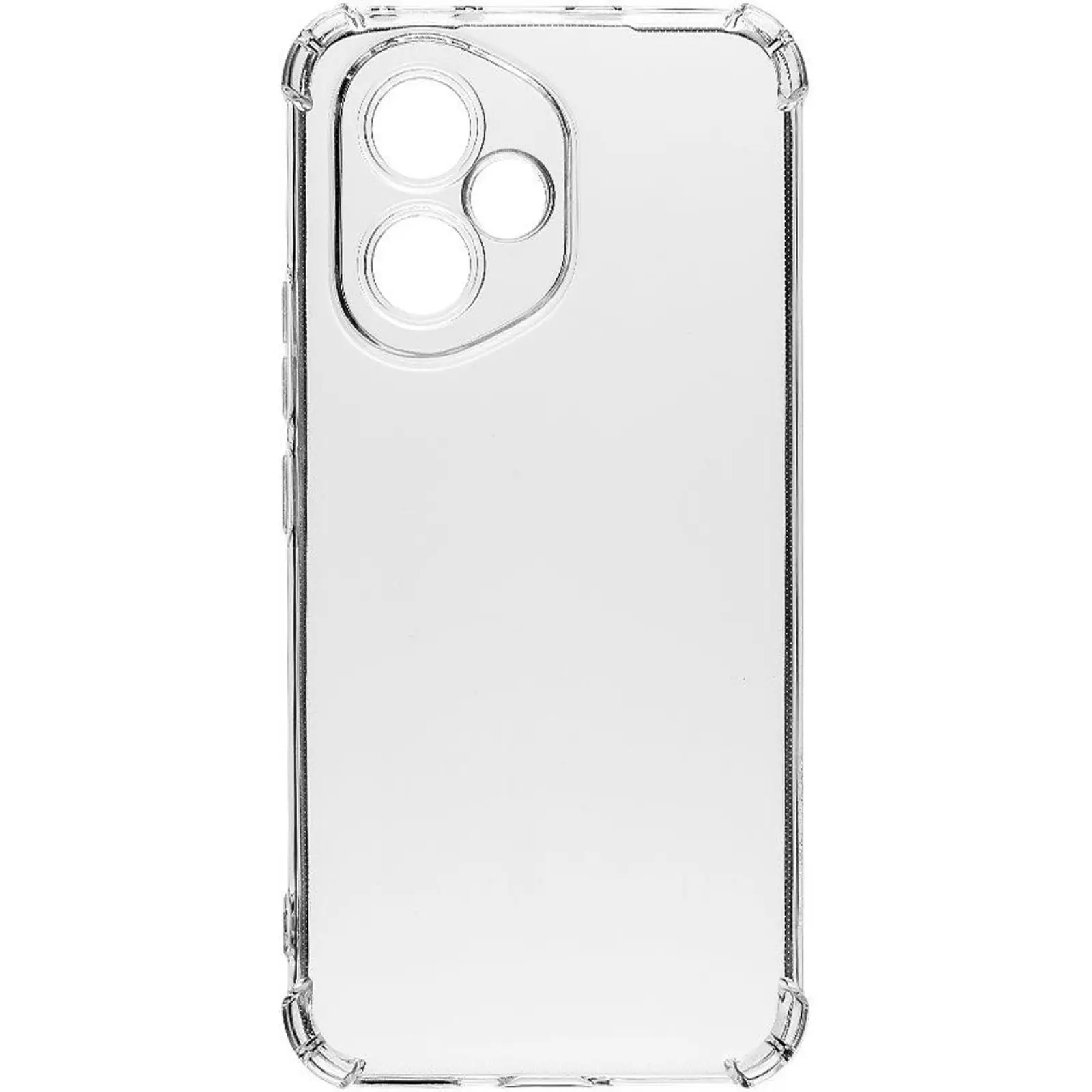 TPU чехол GETMAN Ease logo усиленные углы Full Camera для Honor 400, Бесцветный (прозрачный) 1, TPU, купить оптом с доставкой