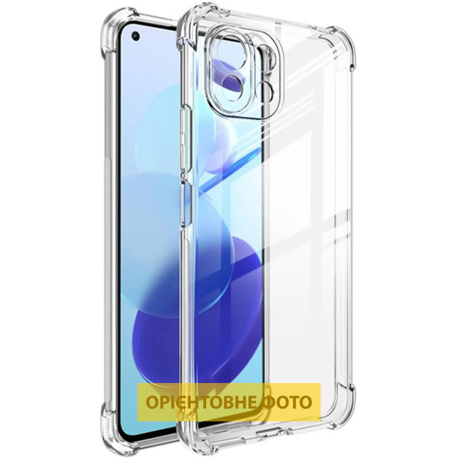 TPU чехол GETMAN Ease logo усиленные углы Full Camera для Xiaomi Redmi 15 (Global), Бесцветный (прозрачный), TPU, купить оптом с доставкой