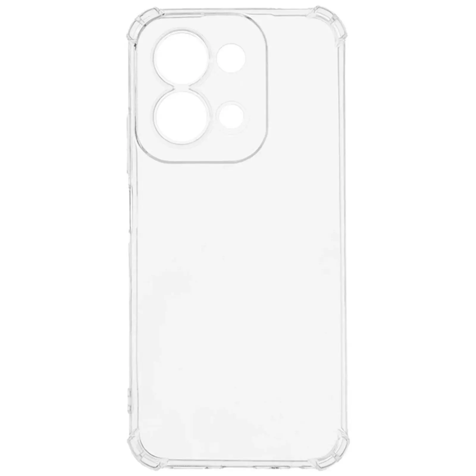 TPU чехол GETMAN Ease logo усиленные углы Full Camera для Xiaomi Redmi 15C (Global)/Poco C85 Global, Бесцветный (прозрачный) 1, TPU, купить оптом с доставкой