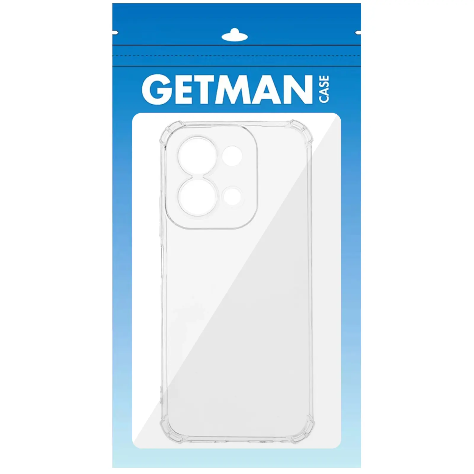 TPU чехол GETMAN Ease logo усиленные углы Full Camera для Xiaomi Redmi 15C (Global)/Poco C85 Global, Бесцветный (прозрачный) 2, TPU, купить оптом с доставкой