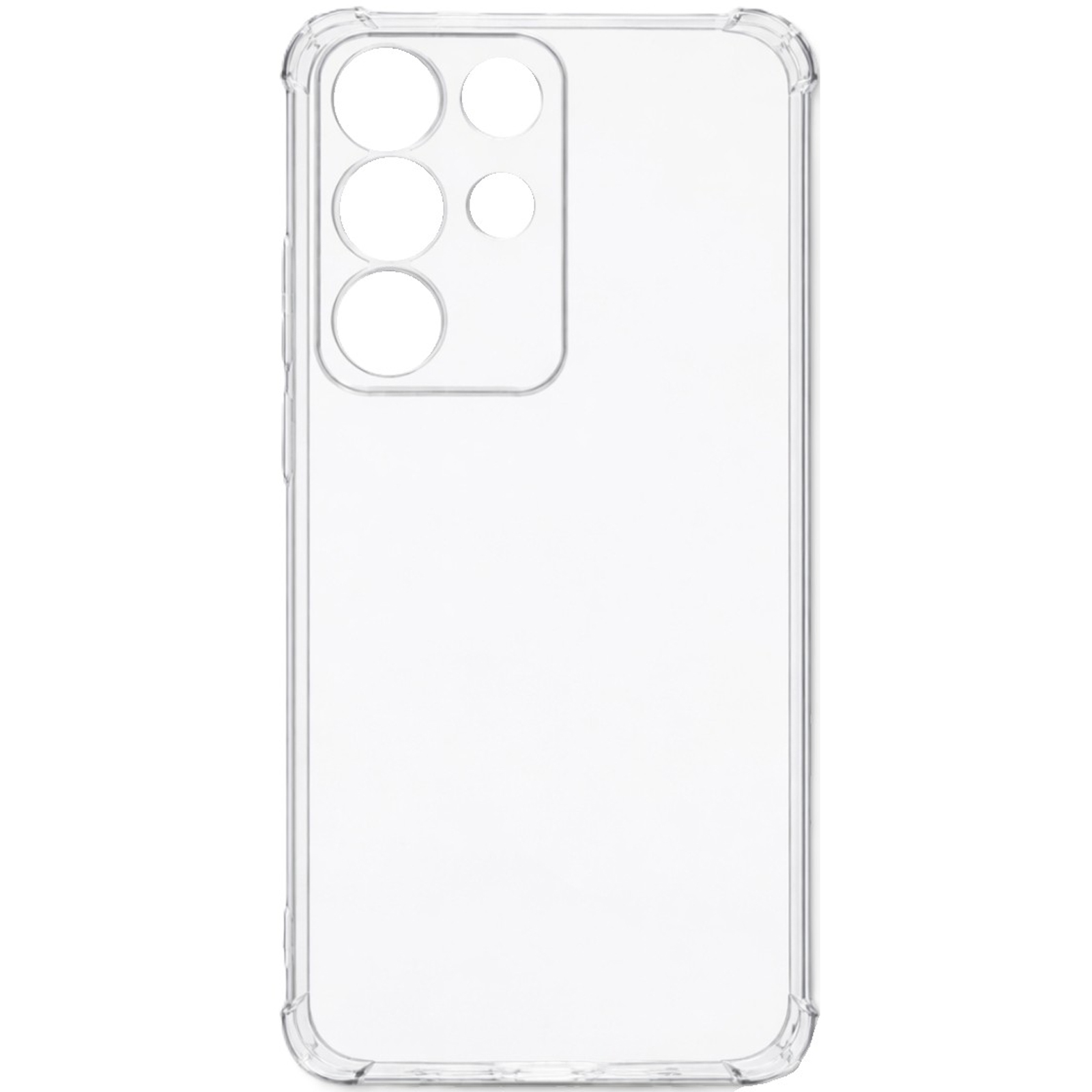 TPU чехол GETMAN Ease logo усиленные углы Full Camera для Realme C85 Pro, Бесцветный (прозрачный) 1, TPU, купить оптом с доставкой
