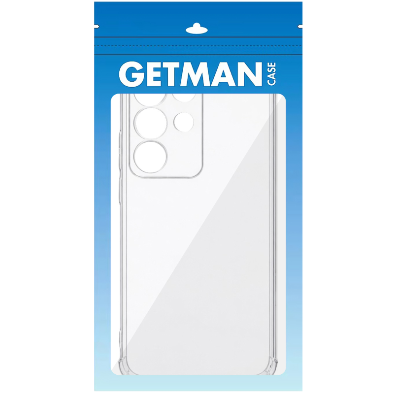 TPU чехол GETMAN Ease logo усиленные углы Full Camera для Realme C85 Pro, Бесцветный (прозрачный) 2, TPU, купить оптом с доставкой