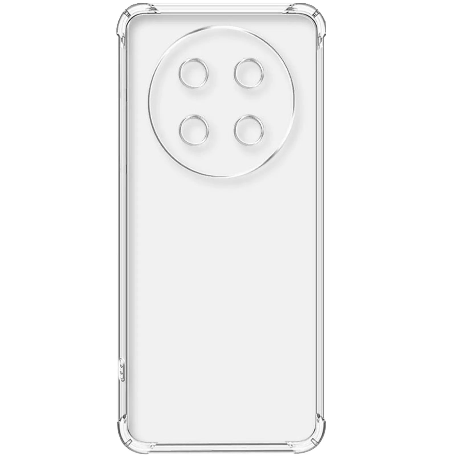 TPU чехол GETMAN Ease logo усиленные углы Full Camera для Honor X9c, Бесцветный (прозрачный) 1, TPU, купить оптом с доставкой