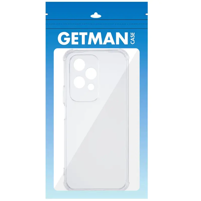 TPU чехол GETMAN Ease logo усиленные углы Full Camera для Honor 200 Lite, Бесцветный (прозрачный) 2, TPU, купить оптом с доставкой