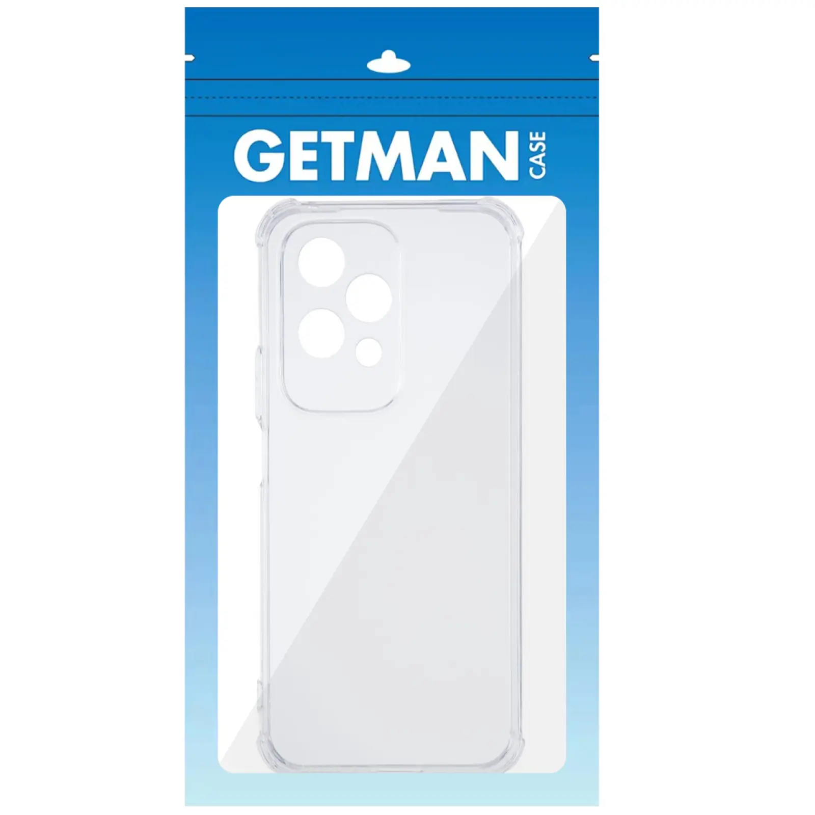 TPU чехол GETMAN Ease logo усиленные углы Full Camera для Honor 200 Lite, Бесцветный (прозрачный) 2, TPU, купить оптом с доставкой