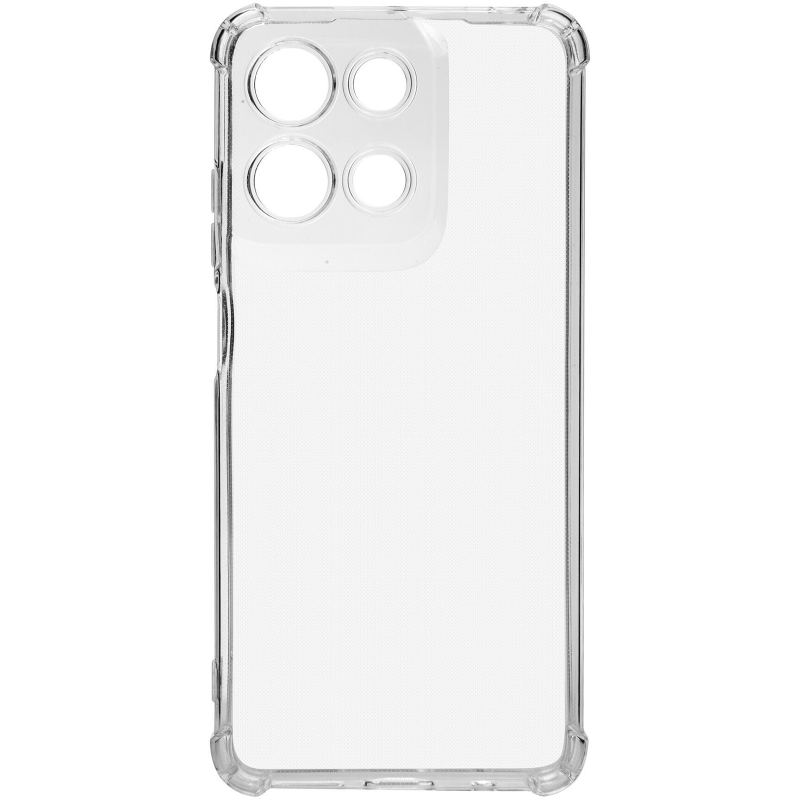 TPU чехол GETMAN Ease logo усиленные углы Full Camera для Motorola Moto G17, Бесцветный (прозрачный) 1, TPU, купить оптом с доставкой