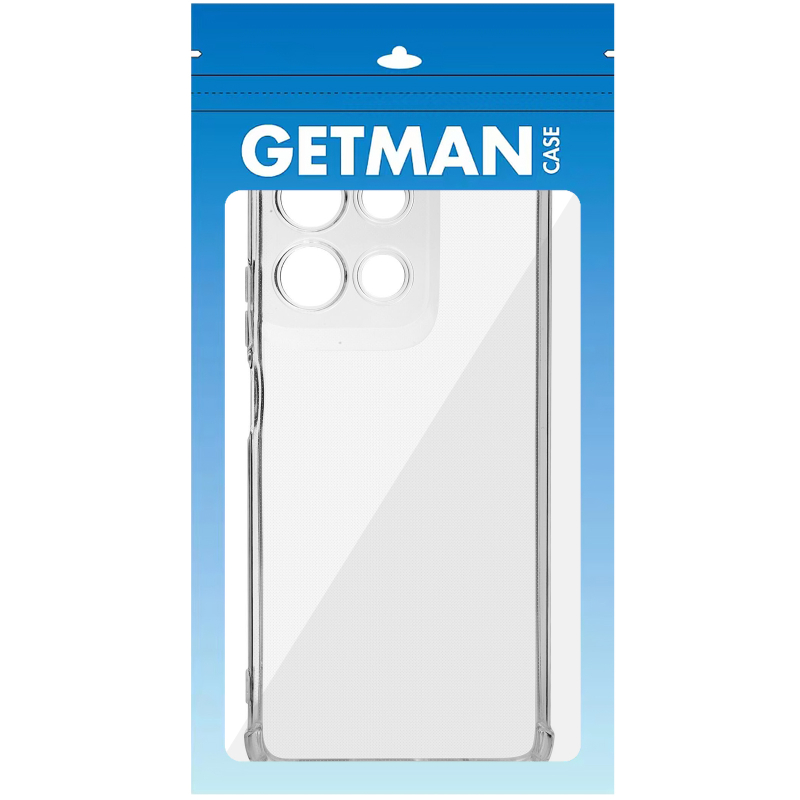 TPU чехол GETMAN Ease logo для Motorola Moto G17 | Усиленные углы с амортизацией на картинке №3