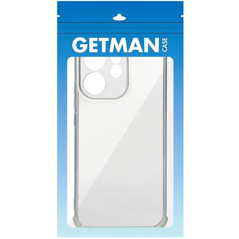 TPU чохол GETMAN Ease logo посилені кути Full Camera для Oppo Reno 15 Pro, Безбарвний (прозорий) 2, TPU, купити оптом з доставкою