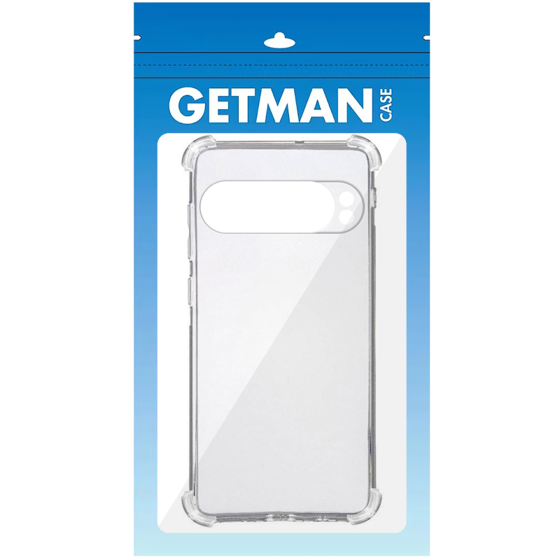 TPU чехол GETMAN Ease logo усиленные углы Full Camera для Google Pixel 11 Pro, Бесцветный (прозрачный) 1, TPU, купить оптом с доставкой