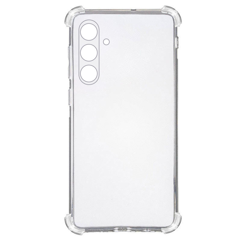 TPU чехол GETMAN Ease logo усиленные углы Full Camera для Samsung Galaxy S26 FE, Бесцветный (прозрачный) 1, TPU, купить оптом с доставкой