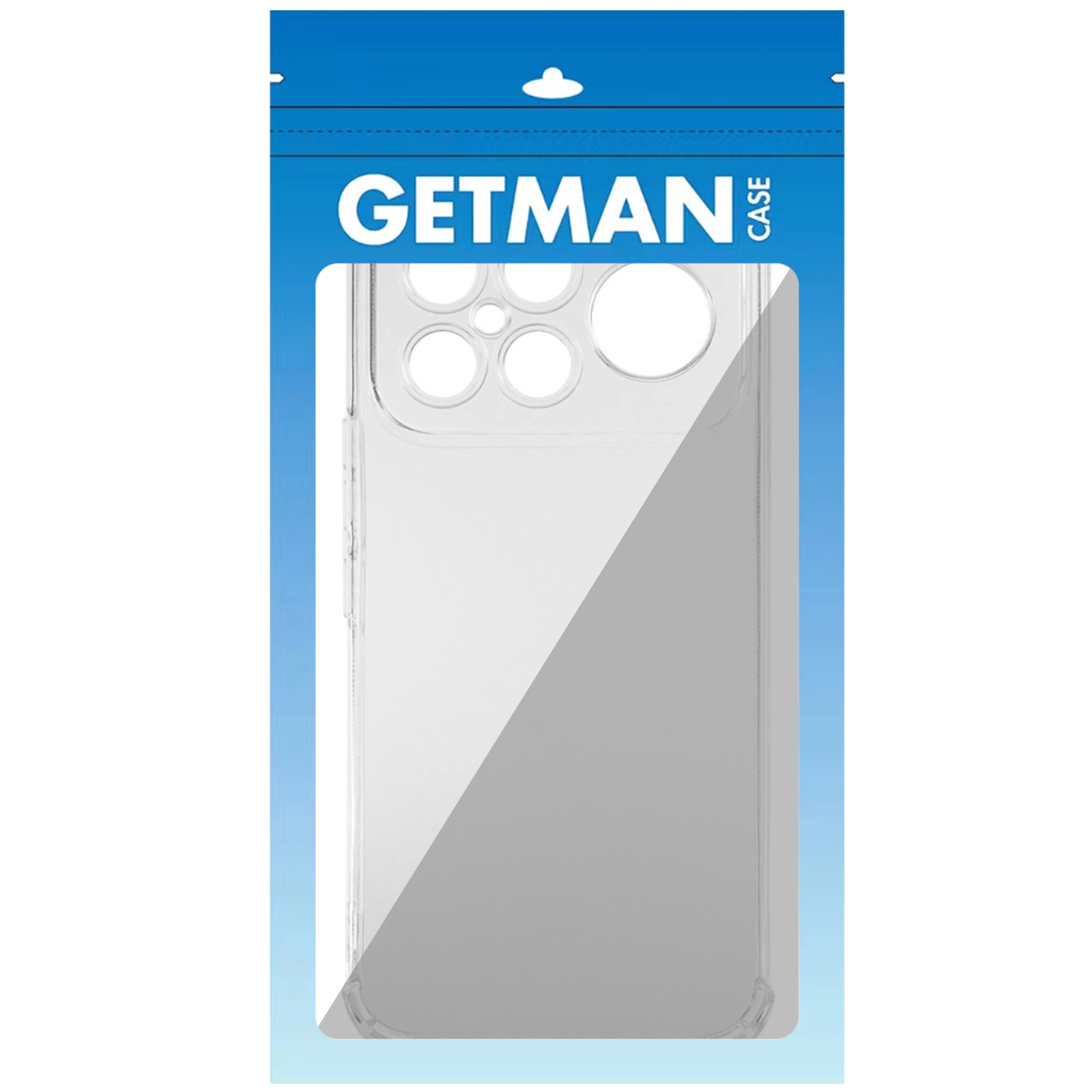 TPU чехол GETMAN Ease logo усиленные углы Full Camera для Xiaomi Poco F9 Ultra, Бесцветный (прозрачный) 1, TPU, купить оптом с доставкой