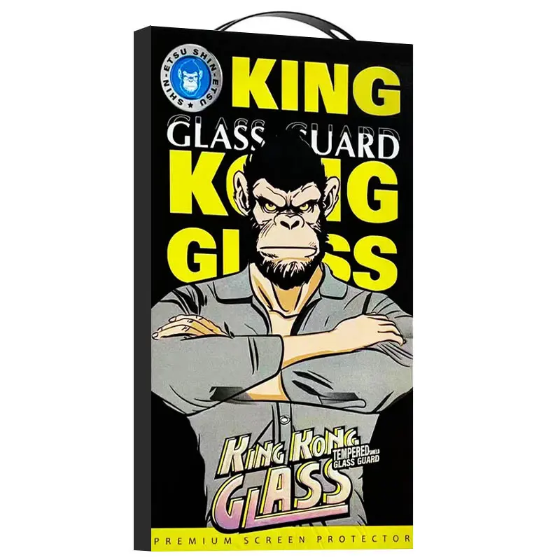 Защитное 2.5D стекло King Kong HD для Apple iPhone 17 Pro Max (6.9"), Черный 3, Закаленное стекло, купить оптом с доставкой