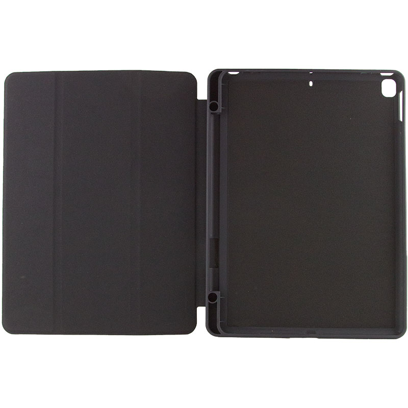 Уценка Чехол Smart Case Open buttons для Apple iPad 10.2" (2019) (2020) (2021), Поврежденная упаковка / Black 2, Искусственная кожа, купить оптом с доставкой
