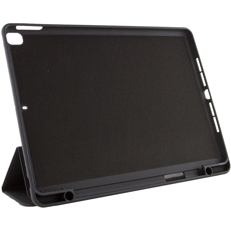 Уценка Чехол Smart Case Open buttons для Apple iPad 10.2" (2019) (2020) (2021), Поврежденная упаковка / Black 3, Искусственная кожа, купить оптом с доставкой