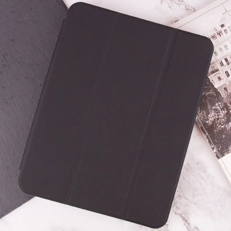 Уцінка Чохол Smart Case Open buttons для Apple iPad 10.9" (2022-24) / 11" (A16) 2025, Пошкоджена упаковка / Black 6, Штучна шкіра, купити оптом з доставкою