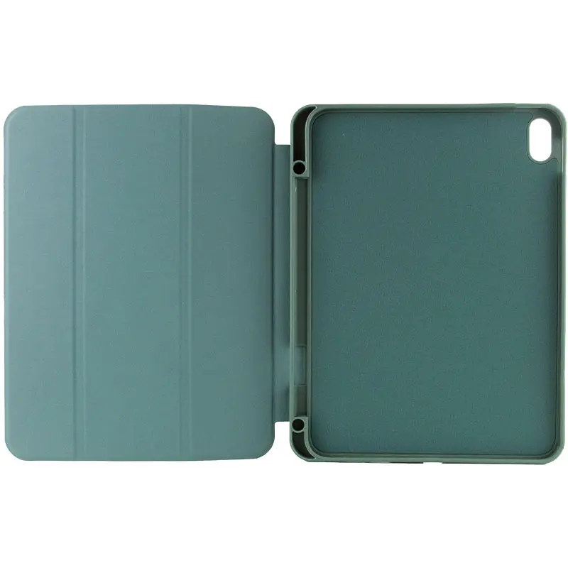 Уцінка Чохол Smart Case Open buttons для Apple iPad 10.9" (2022-24) / 11" (A16) 2025, Пошкоджена упаковка / Green 2, Штучна шкіра, купити оптом з доставкою